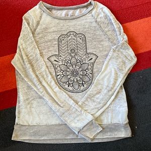 Super comfy Hamsa sweater